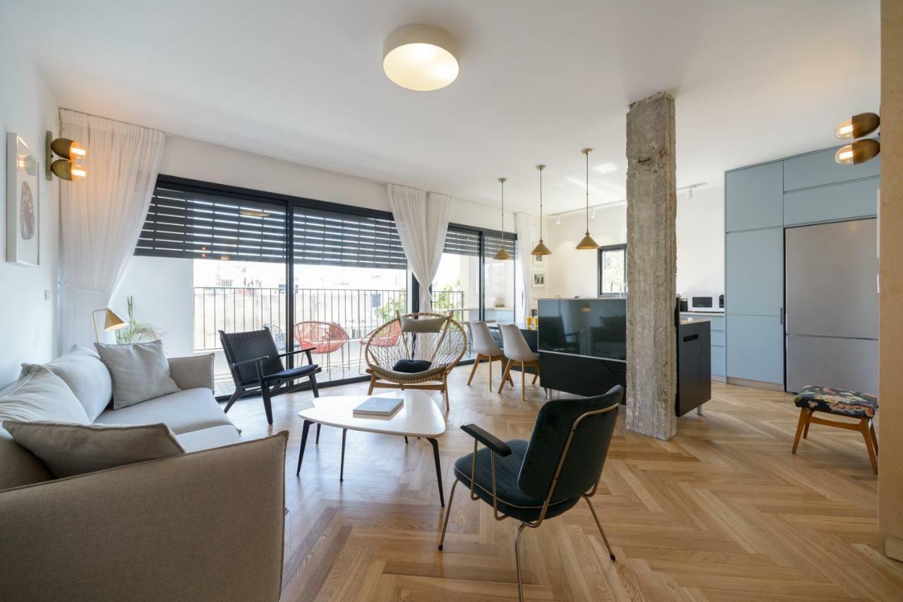 Beach Apartments Tlv - Exclusive テル・アビブ エクステリア 写真